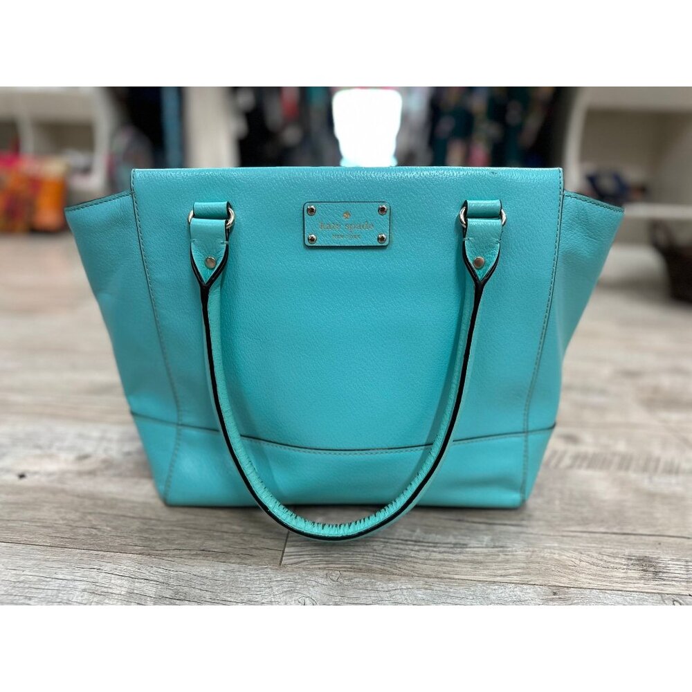Kate Spade Mint Wellesley Quinn Tote Bag
